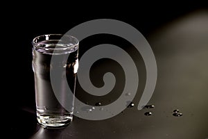 Just a glass of water