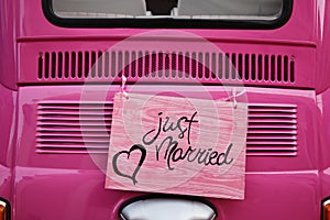 Just married