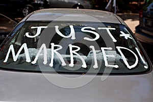 Just married