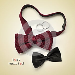 Just married