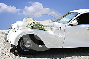 Just married limousine