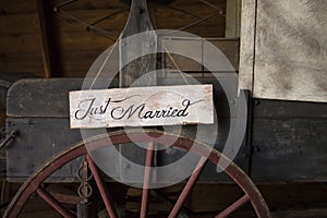 Just Married Wagon