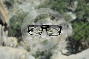 Just my glasses photo