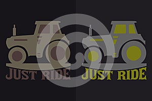 Just Ride T-Shirt, Truck Shirt, Truck Driver Shirt, Funny Truck Shirt, Truck Driving Shirt, Truck Lover Shirt, Trucker Dad Shirt,