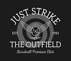 Just strike the outfield white on black