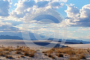 Just Before Sunset in White Sands National Park