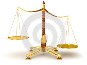 Justice Balance (clipping path included)