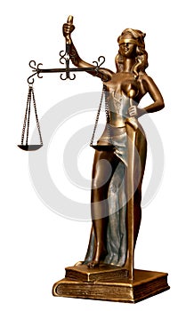 Justice goddess Themis statue 1 photo