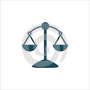 Justice Icon Vector Ilustration