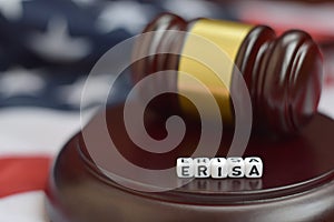 Justice mallet and ERISA acronym. Employee retirement income security act