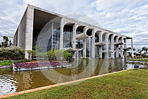 Justice Palace in Brasilia Brazil