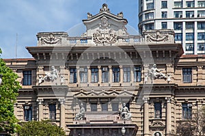 Justice Palace Building Sao Paulo Brazil photo