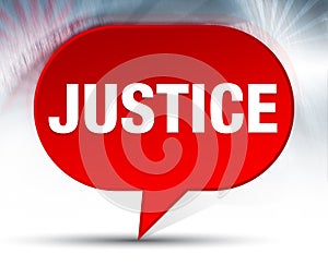 Justice Red Bubble Background