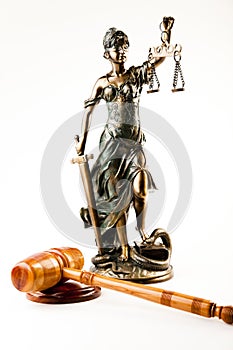 Justice statue