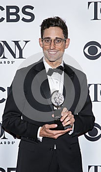 Justin Peck at the 2018 Tony Awards