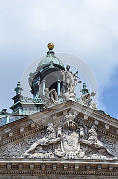 The Justizpalast Munich, Palace of Justice, Germany