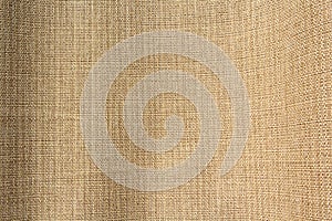 Jute burlap woven curtain with ondulating effect