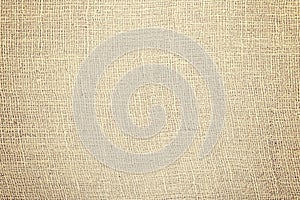 Jute fabric natural texture or background photo