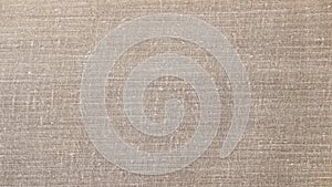 Jute hessian sackcloth canvas woven texture, pattern background in light brown color