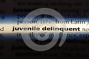 juvenile delinquent