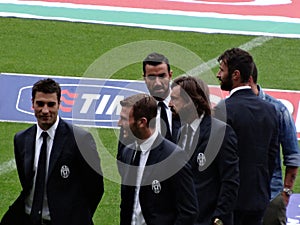 Juventus Players in Suits