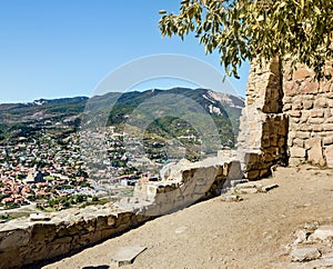 Jvari Monastery is a sixth century Georgian Orthodox monastery near Mtskheta