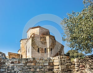 Jvari Monastery is a sixth century Georgian Orthodox monastery near Mtskheta