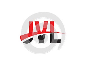 JVL Letter Initial Logo Design Vector Illustration