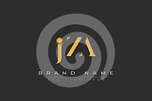 JZA abstract letter logo design