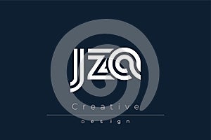 JZA Creative Unique Modern Letter Logo Design