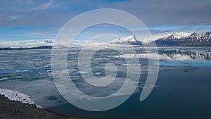 JÃ¶kulsÃ¡rlÃ³n glacial lagoon in Iceland