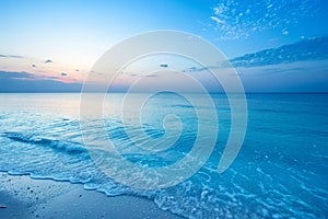 4K beautiful blue gradient background with noise