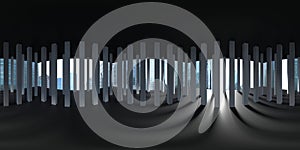 4K HDRI map, spherical environment panorama background, abstract high contrast interior light source rendering 3d equirectangular