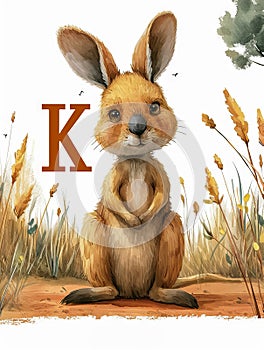 K is for Kangaroo