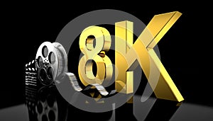 8k movie concept