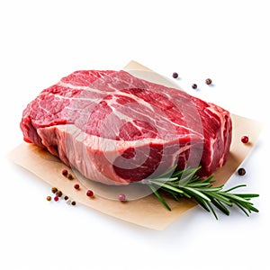 8k Resolution Beef Steak With Herbs And Spices photo