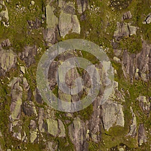 8K rock Diffuse and Albedo map for 3d materials