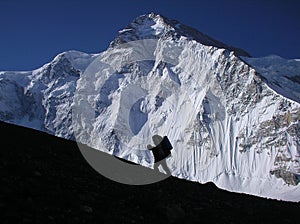 Mountain Climber Silhouette photo