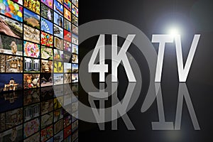 4K TV Concept