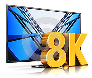 8K UltraHD TV photo