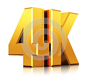 4K UltraHD TV logo photo