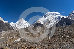 K2 and Broad peak mountain, K2 trek