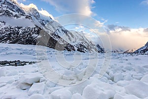 K2 mountain peak, K2 trekking, Pakistan, Asia