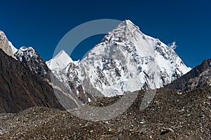 K2 mountain peak, second highest peak in the world, K2 trek, Ska