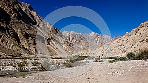 K2 trekking trail terrain, Karakoram range, Pakistan, Asia