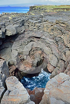 Ka Lae the southernmost point of the Big Island of Hawaii