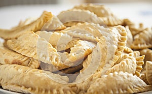 Kaab al ghazal, Moroccan sweets detail. photo