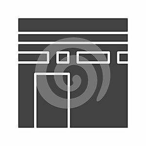 Kaaba icon vector image.