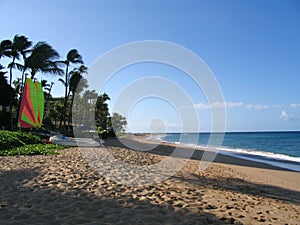 Kaanapali beach coastline