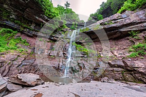 Kaaterskill Falls on Catskills Mountains